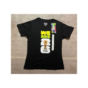 FIFA World Cup 2026 We Are 26 Graphic T-Shirt Black Outerstuff Soccer Mens M NEW